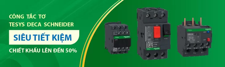 Siêu khuyến mại khởi động từ LC1D Schneider