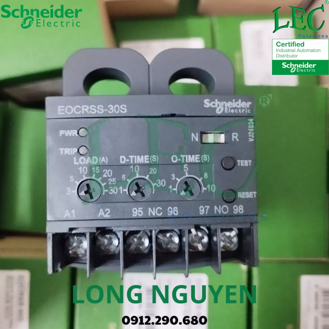 Rơ le bảo vệ điện tử EOCRSS-30S Schneider