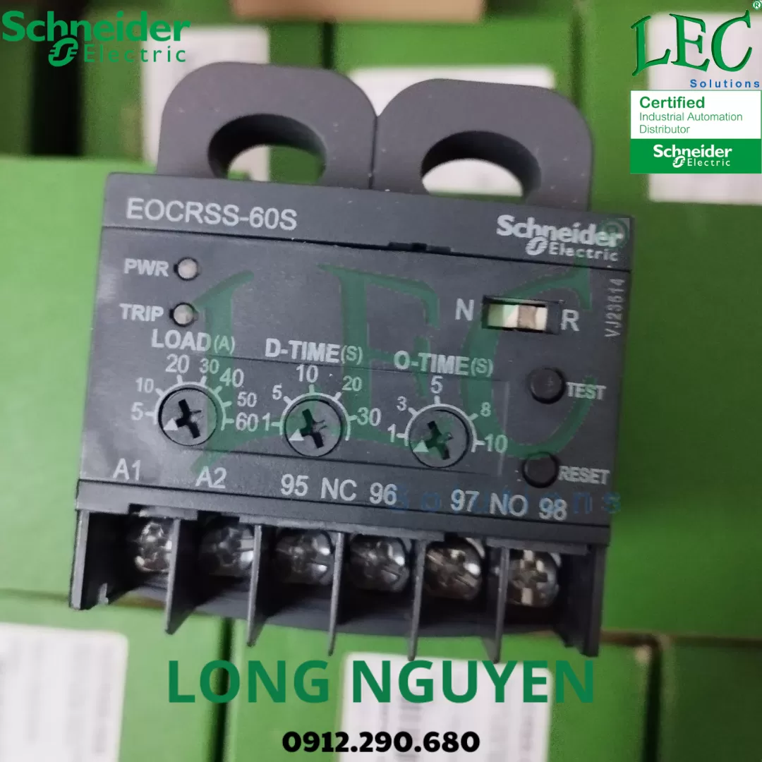 Rơ le bảo vệ điện tử EOCRSS-60S Schneider