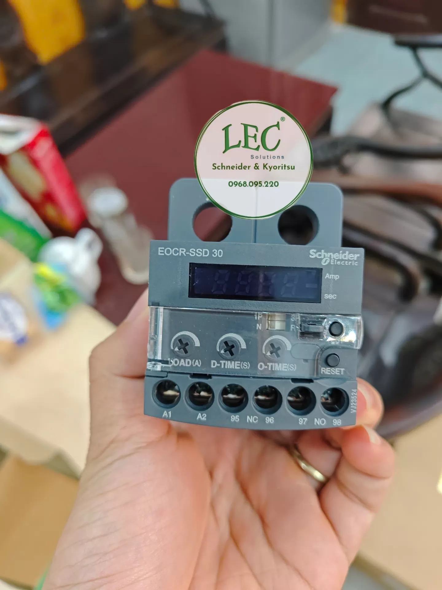 Rơ le bảo vệ điện tử EOCRSSD-30S Schneider