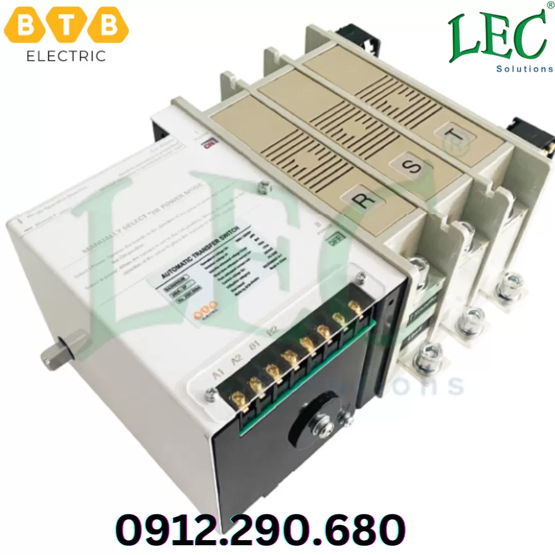 Chuyển nguồn tự động ATS BTB BA400NN3M 3P 400A ON-ON