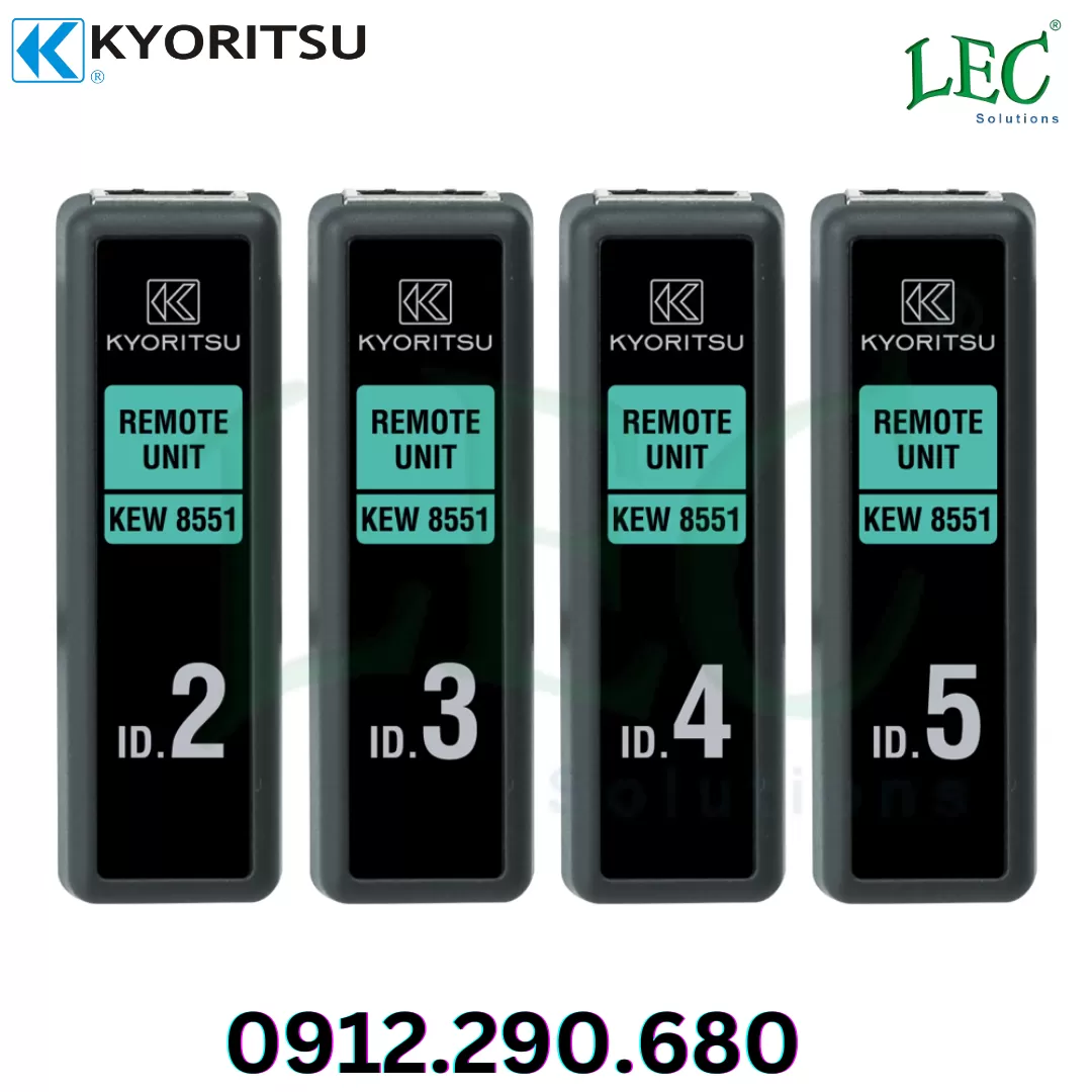 Điều khiển từ xa ID 2-5 cho Kyoritsu KEW 8550