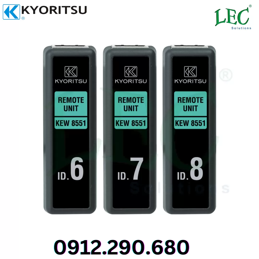 Điều khiển từ xa ID 6-8 cho Kyoritsu KEW 8550