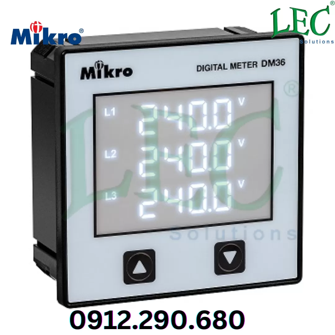 Đồng hồ đo đa năng Mikro DM36