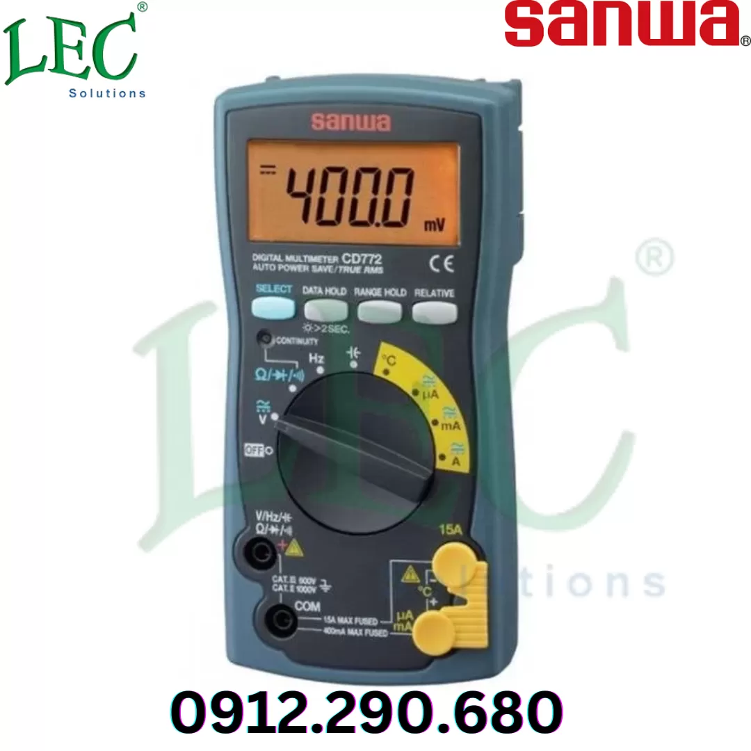 Đồng hồ vạn năng điện tử Sanwa CD772