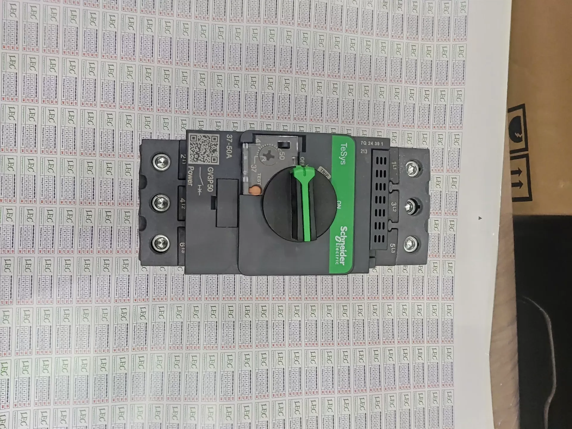 CB bảo vệ động cơ GV3P50 - 37-50A EVERLINK
