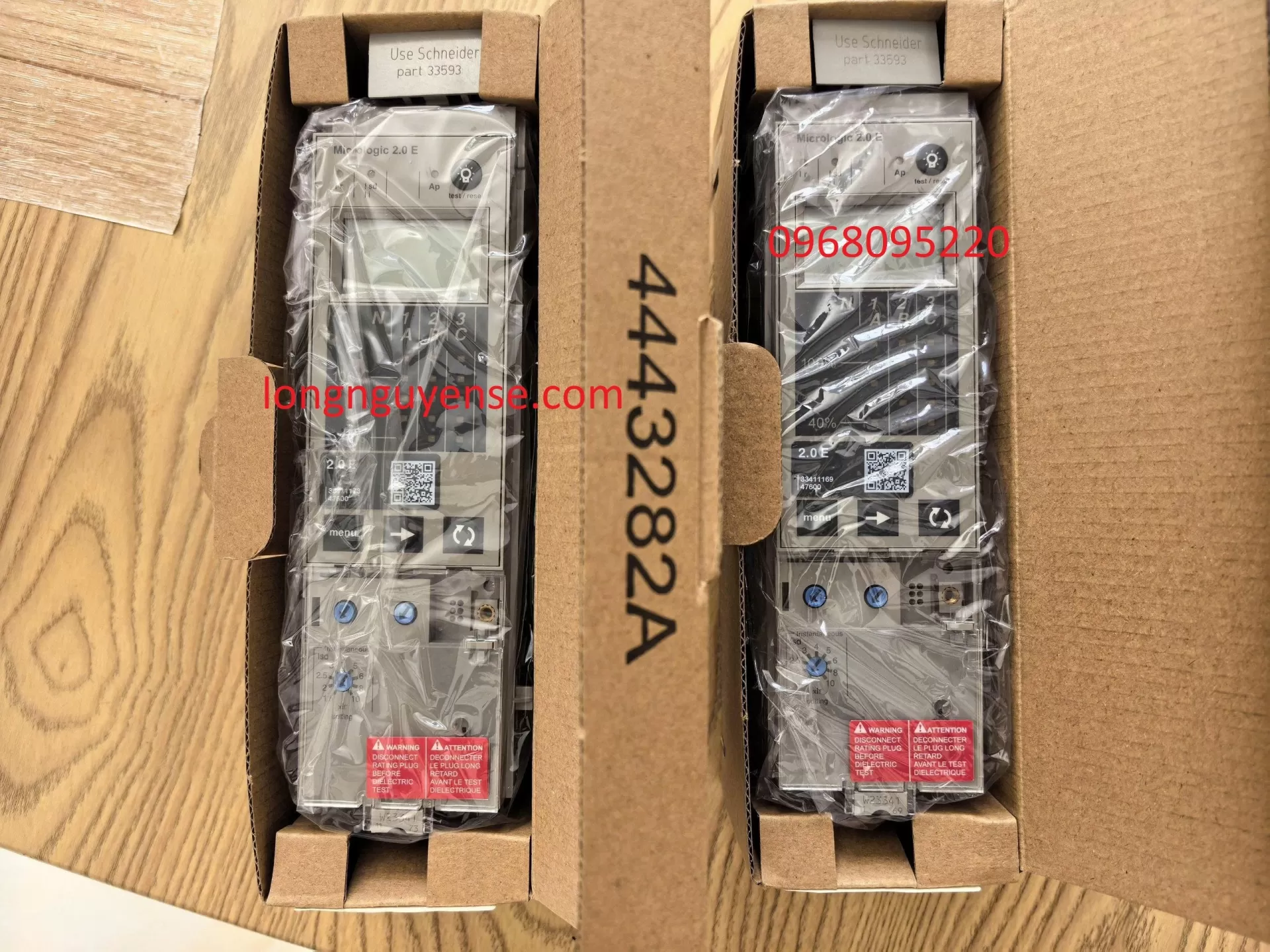 48498 - Bộ điều khiển Micrologic 2.0 E for MASTERPACT NW withdrawable