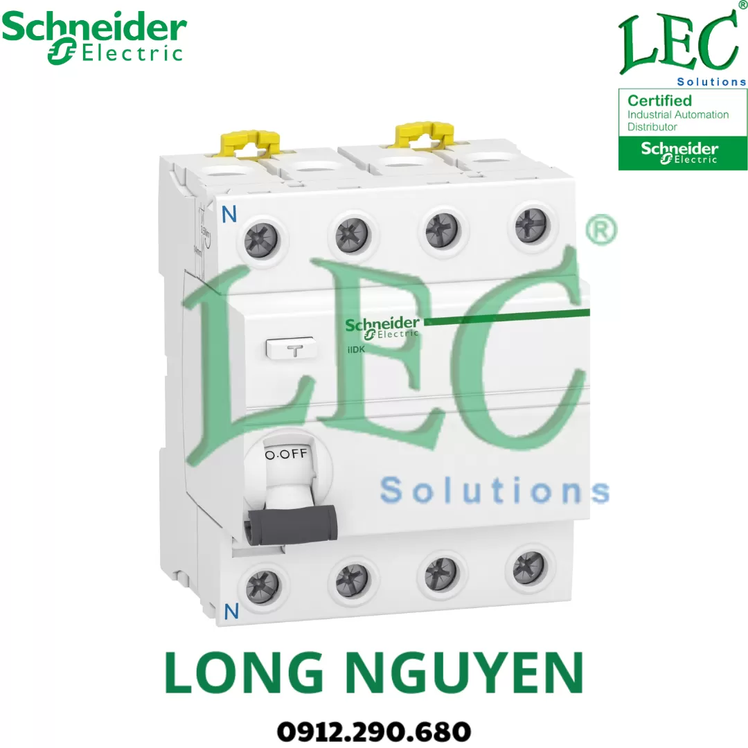 A9R75440 - Cầu dao chống giật (RCCB) Acti9 IID K 4P 40A 300MA AC