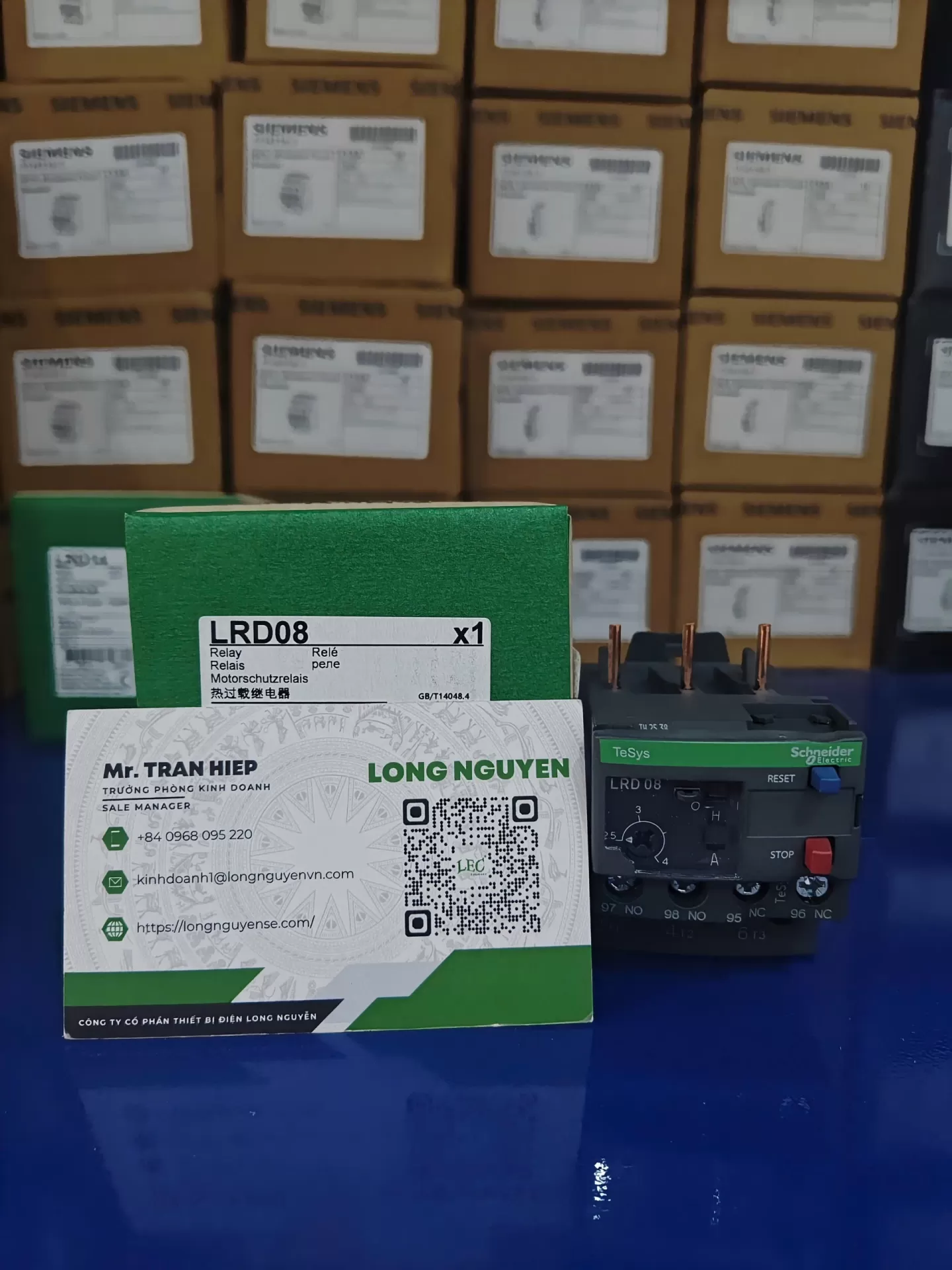 Relay nhiệt LRD08 TESYS D  2.5-4.0A CL10A