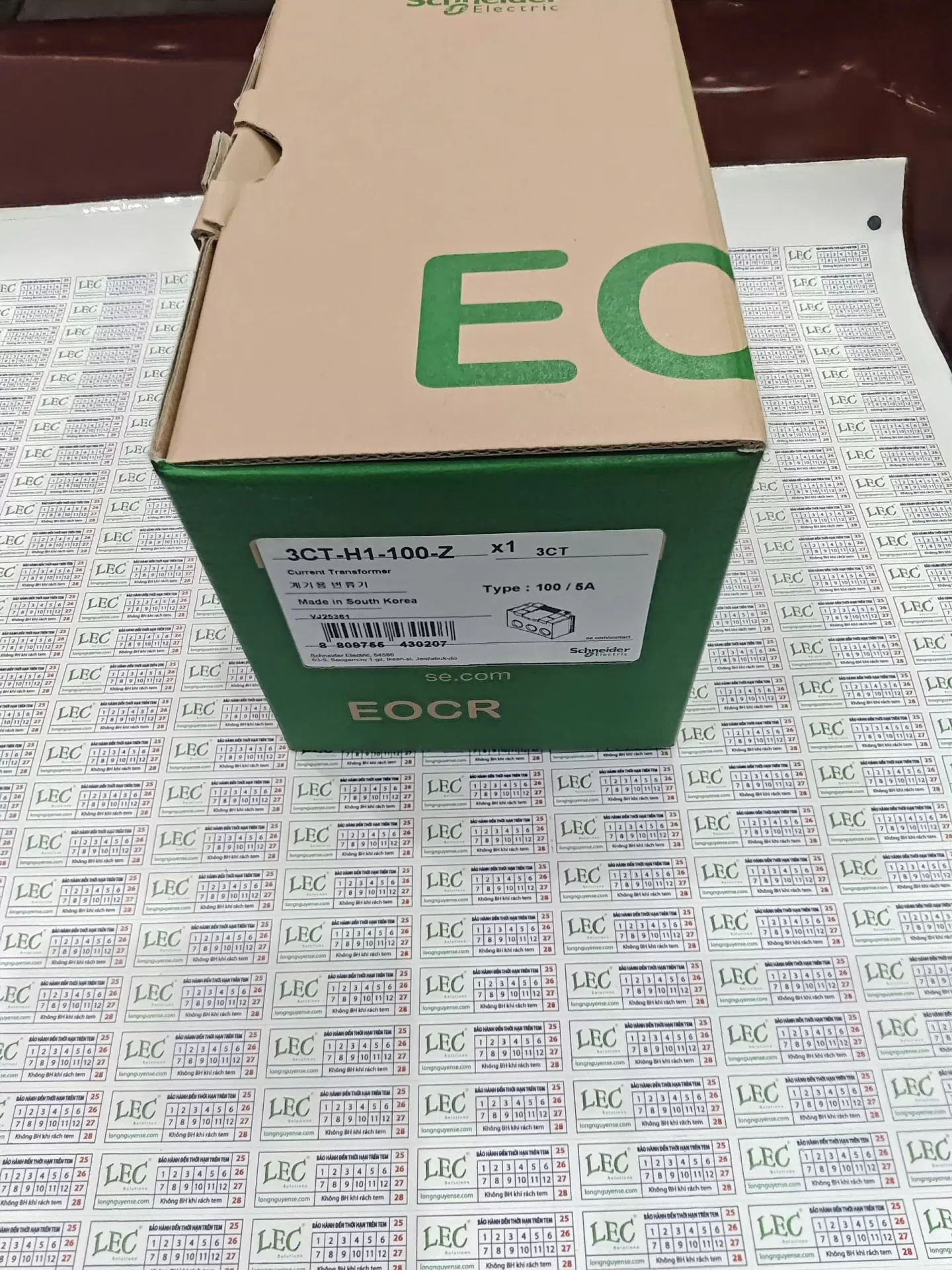 Biến dòng 3CT-H1-100-Z 100/5A Class1 5VA