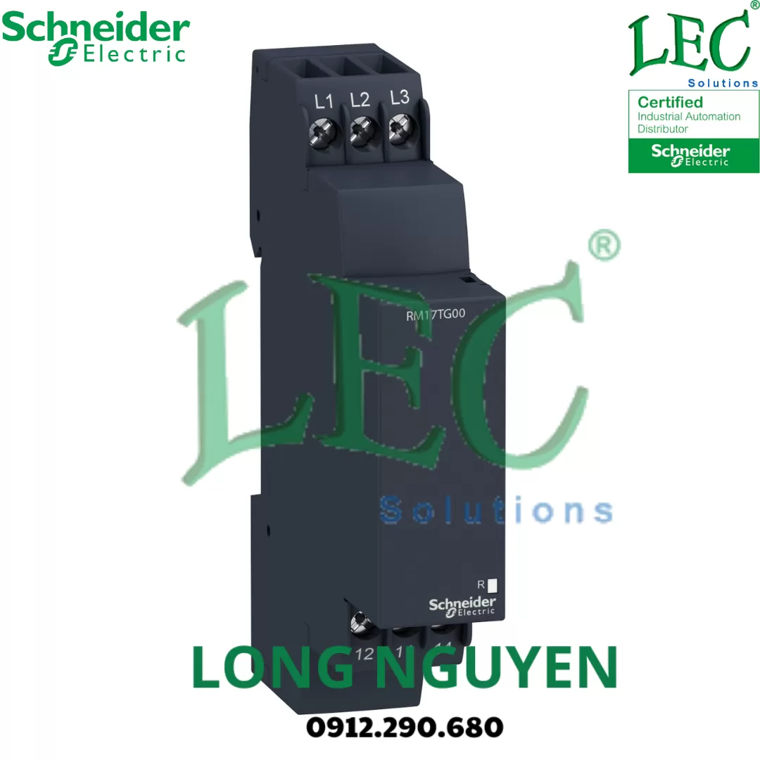 RM17UBE16 - Rơ le bảo vệ động cơ