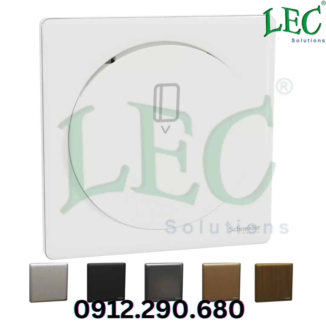 Công tắc thẻ từ, Unica X, Đồng thau cổ