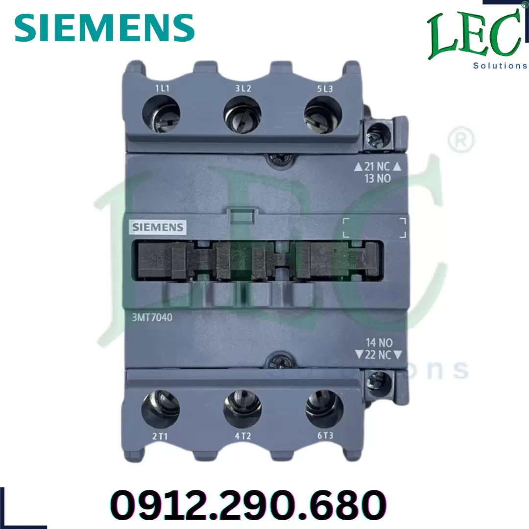 Khởi động từ 3MT7040-3AA11-0AN2 3P 40A 1 NO + 1 NC coil 220VAC