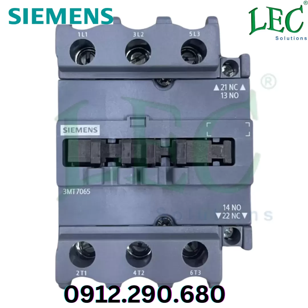 Khởi động từ 3MT7065-3AA11-0AN2 3P 65A 1 NO + 1 NC coil 220VAC