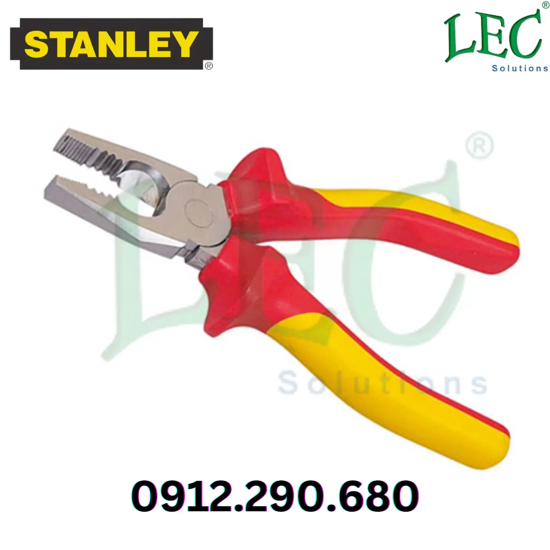 Kìm Răng Cao Cấp Cách Điện 1000V 6Inch/150mm Stanley 84-000