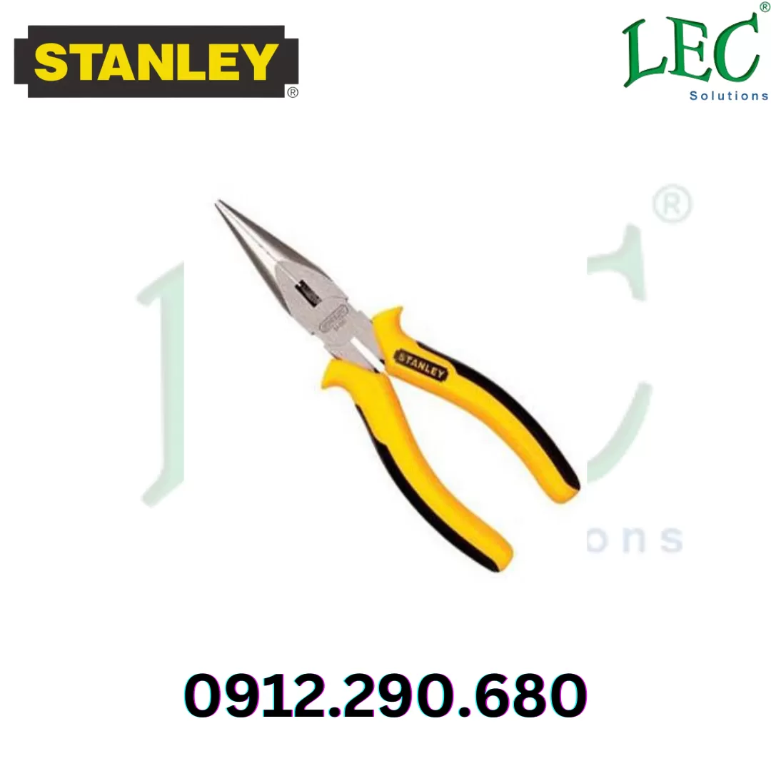 Kìm Mỏ Nhọn Cong 8Inch/200mm Stanley STHT84072-8