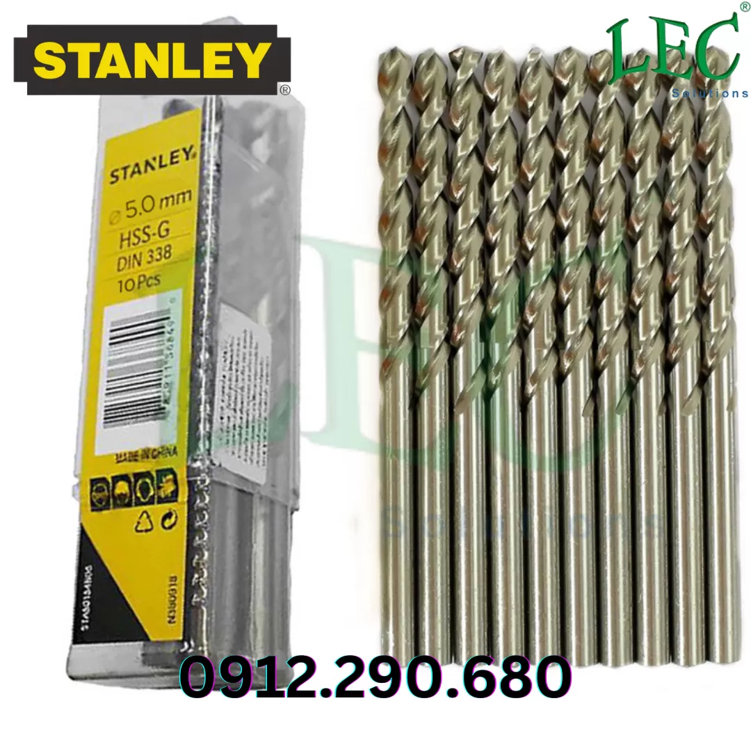 Mũi Khoan Tường 8 X 120mm Đuôi Kẹp Tròn Stanley STA53080C