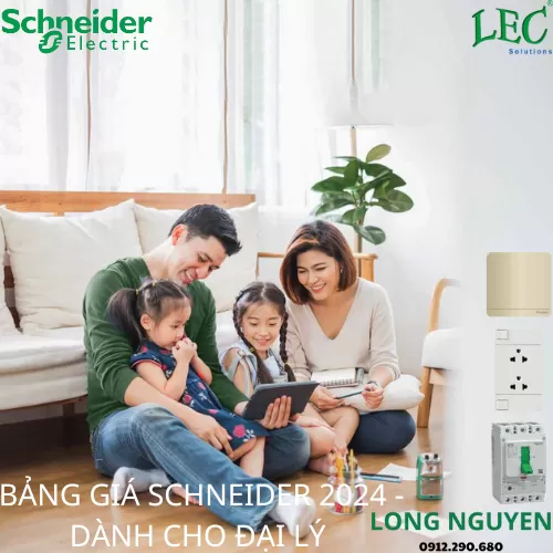 Bảng giá thiết bị điện dân dụng Schneider 2026 mới nhất