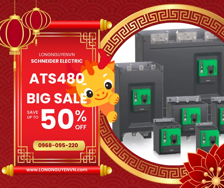 3 bước cài đặt cơ bản khởi động mềm ATS480 Schneider