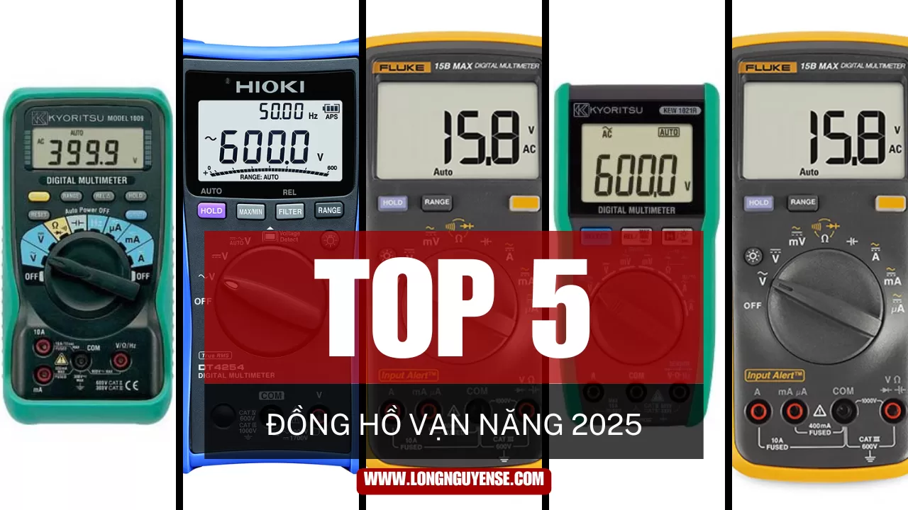 Top 5 đồng hồ vạn năng đáng mua nhất giá 1-2 triệu!