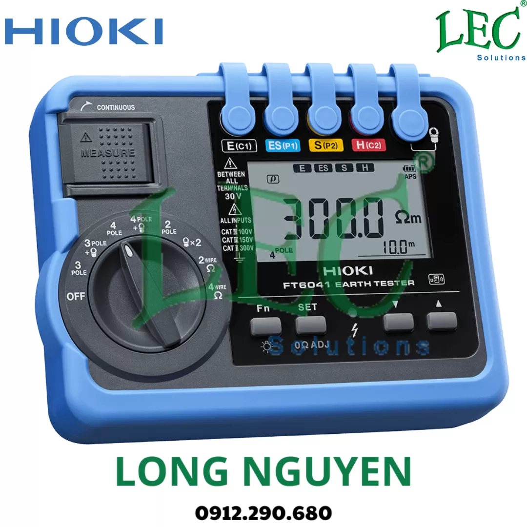 Máy đo điện trở cách điện - Megaom Hioki
