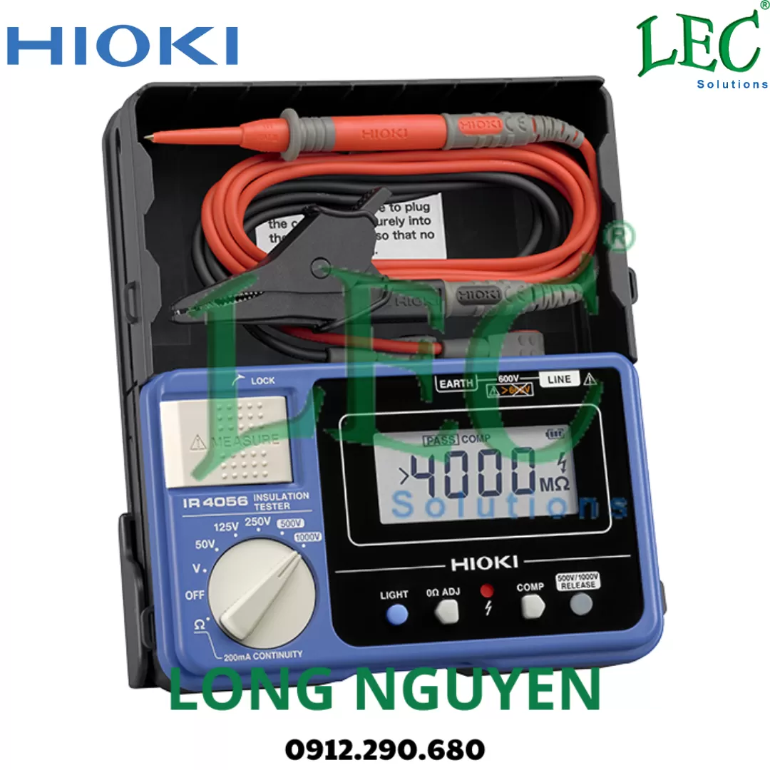 Máy đo điện trở đất, tiếp điạ - Teromet Hioki