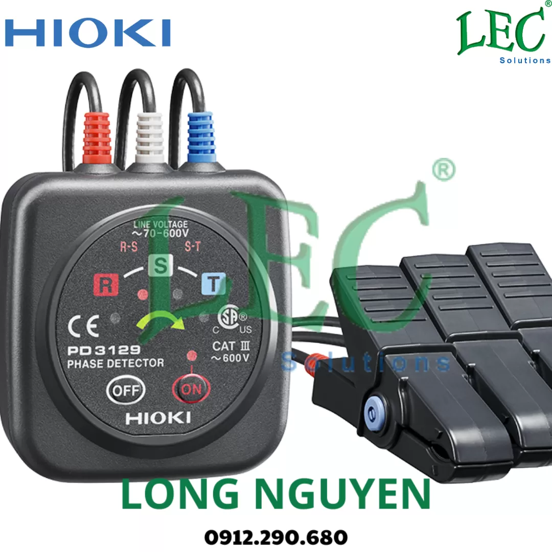 Bút thử điện và chỉ thị pha Hioki