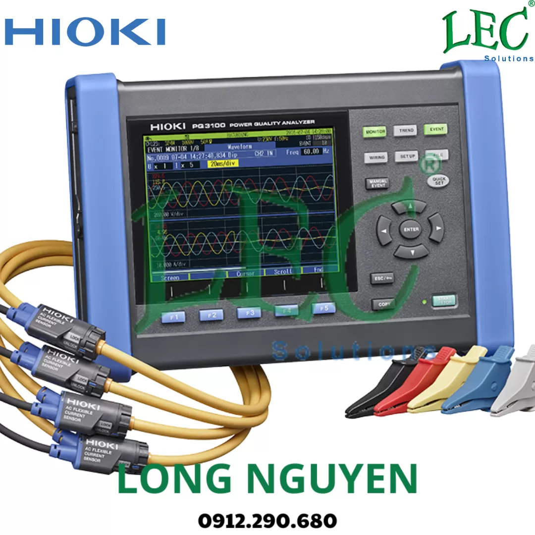 Thiết bị đo và phân tích công suất Hioki