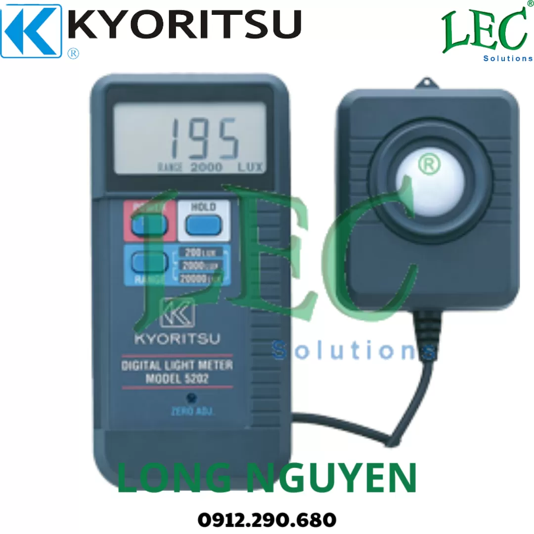 Máy đo ánh sáng Kyoritsu