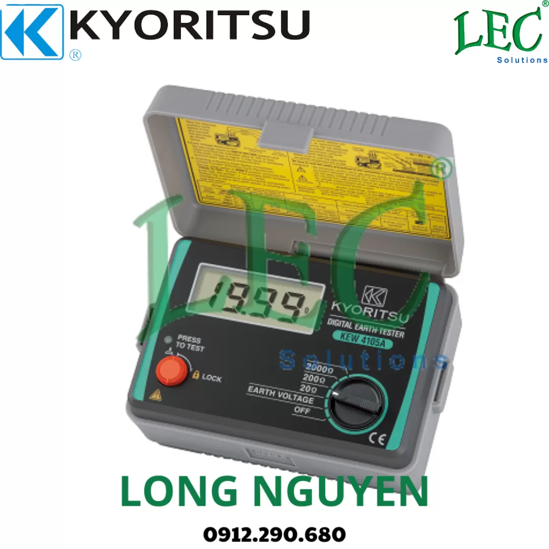 Máy đo điện trở đất, tiếp điạ - Teromet Kyoritsu