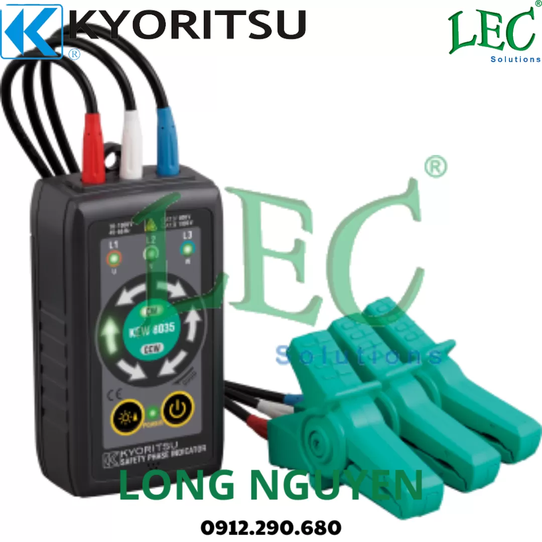 Máy đo thứ tự pha Kyoritsu