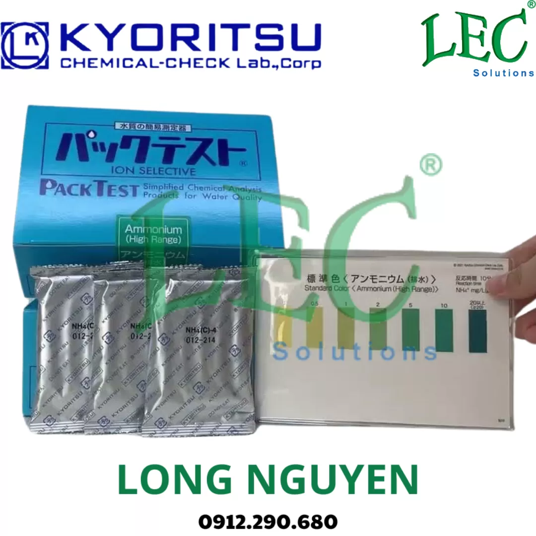 Bộ dụng cụ kiểm tra PackTest Kyoritsu Chemical