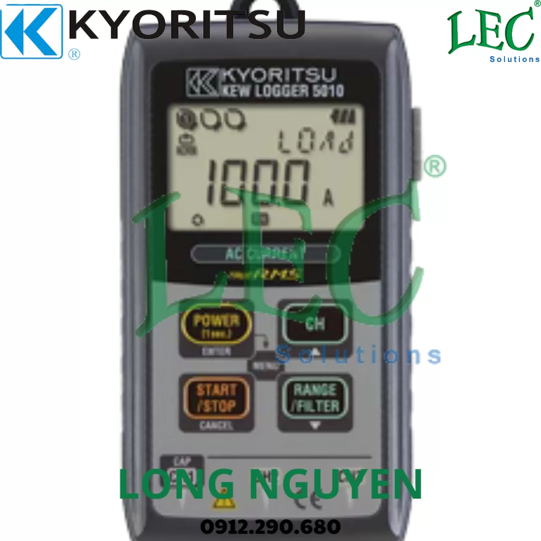 Máy phân tích công suất, ghi dữ liệu Kyoritsu