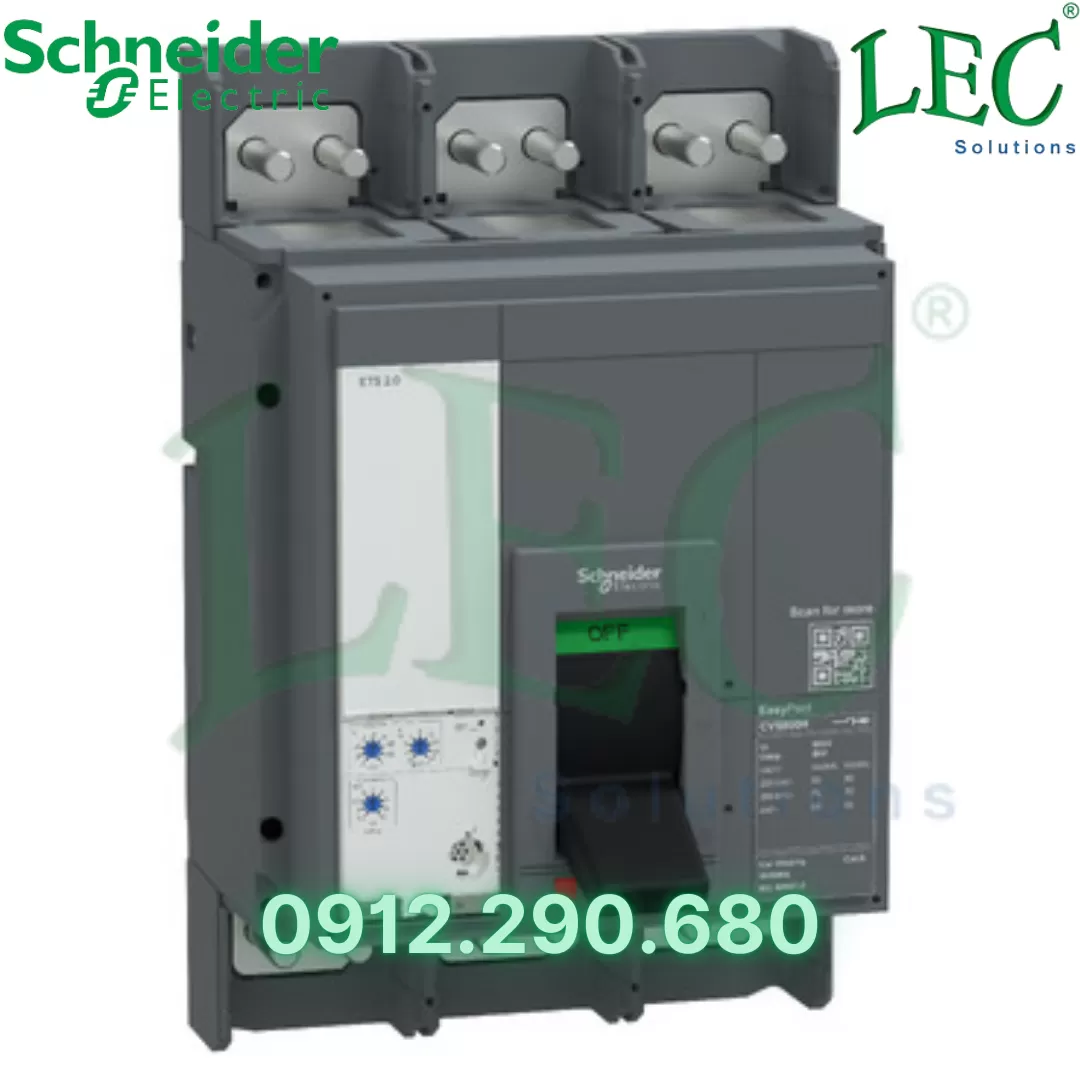 MCCB EasyPact CVS 800-1600A Schneider