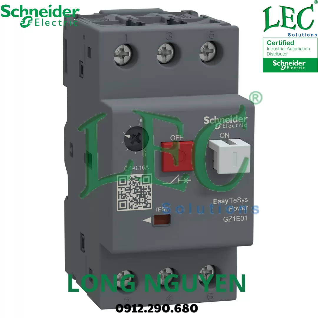 CB bảo vệ động cơ Easypact TVS GZ1 Schneider