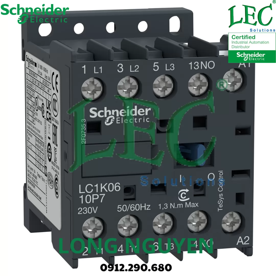 Khởi động từ LC1K & LC1P Schneider