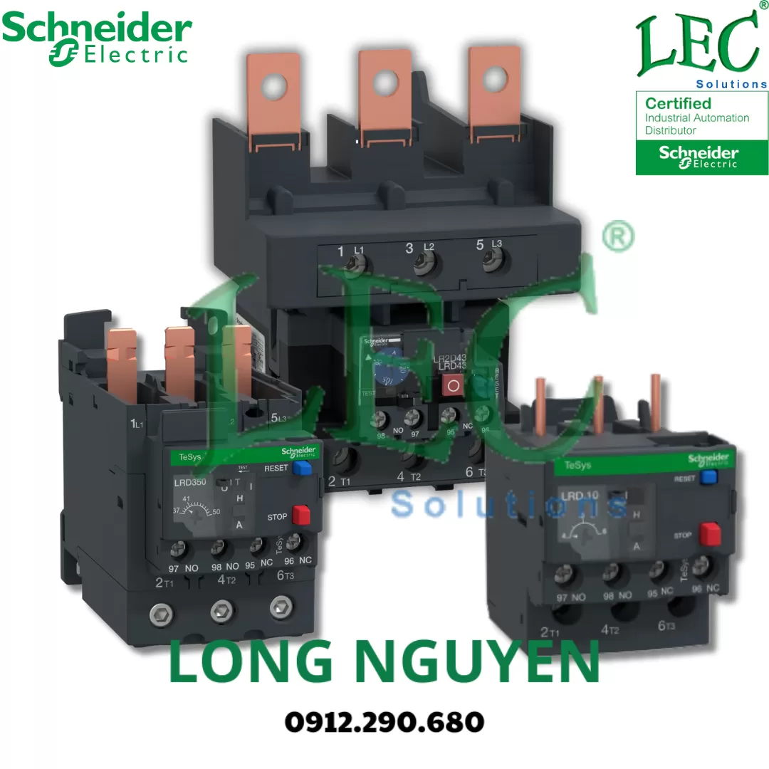 Rơ le nhiệt LRD Schneider