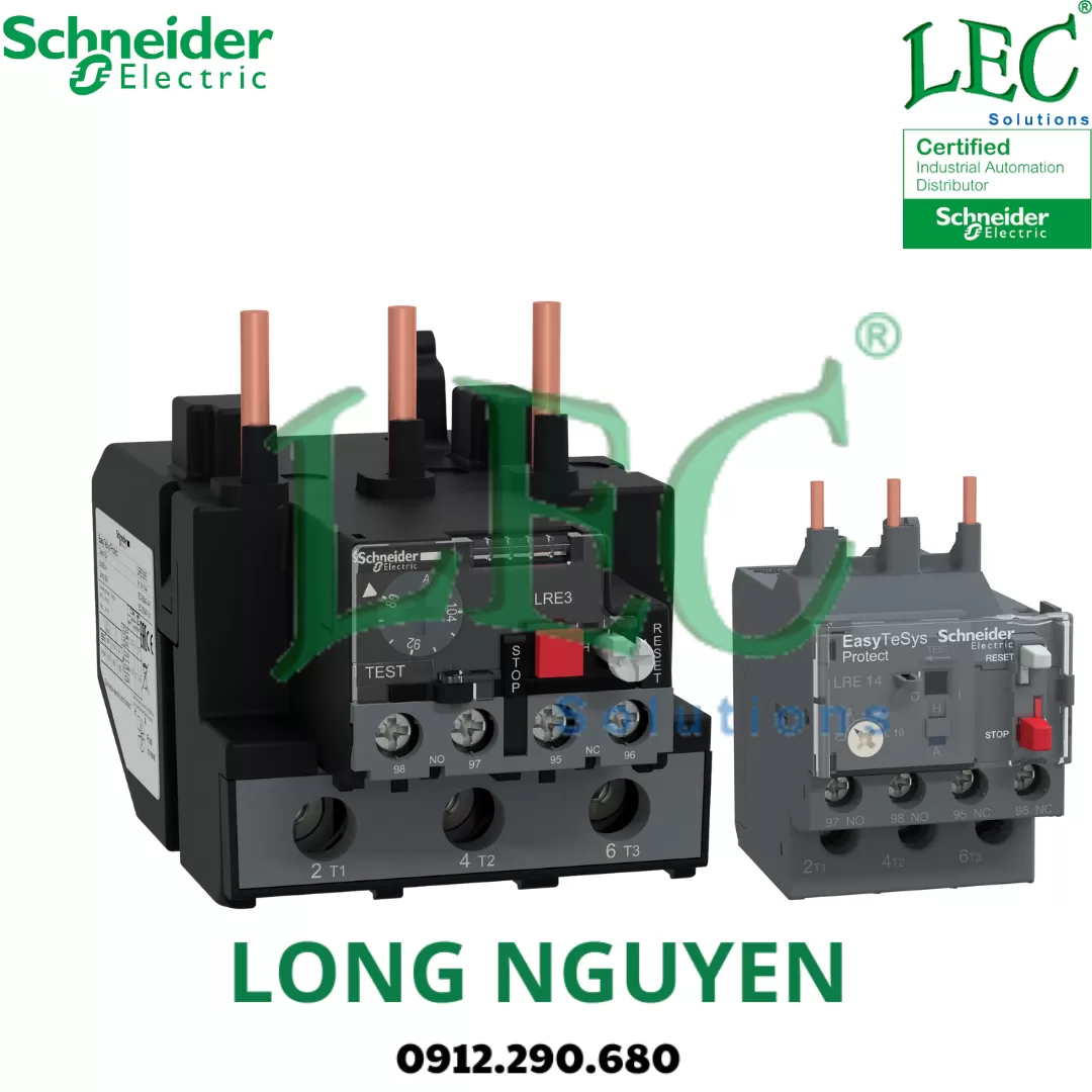 Rơ le nhiêt LRE Schneider