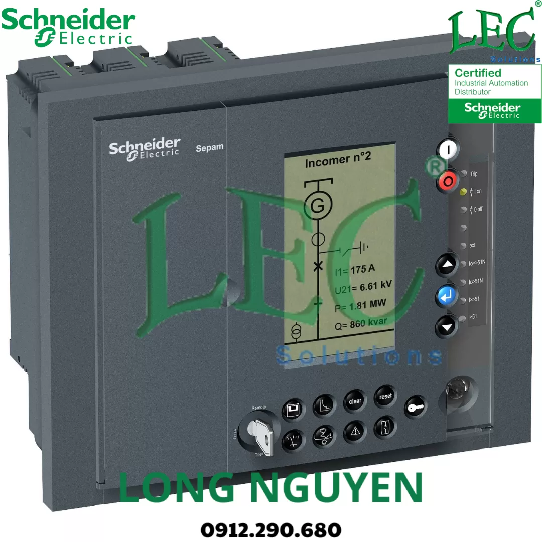 Rơ le bảo vệ Sepam Schneider