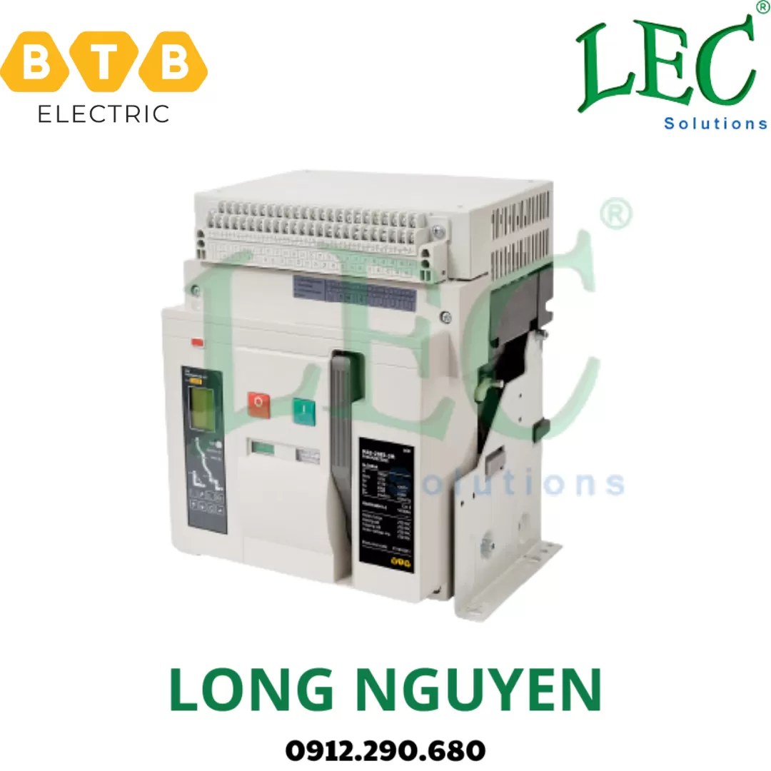 MA3-16B4-3H-DHD - Máy cắt không khí ACB 4P 1600A 80kA