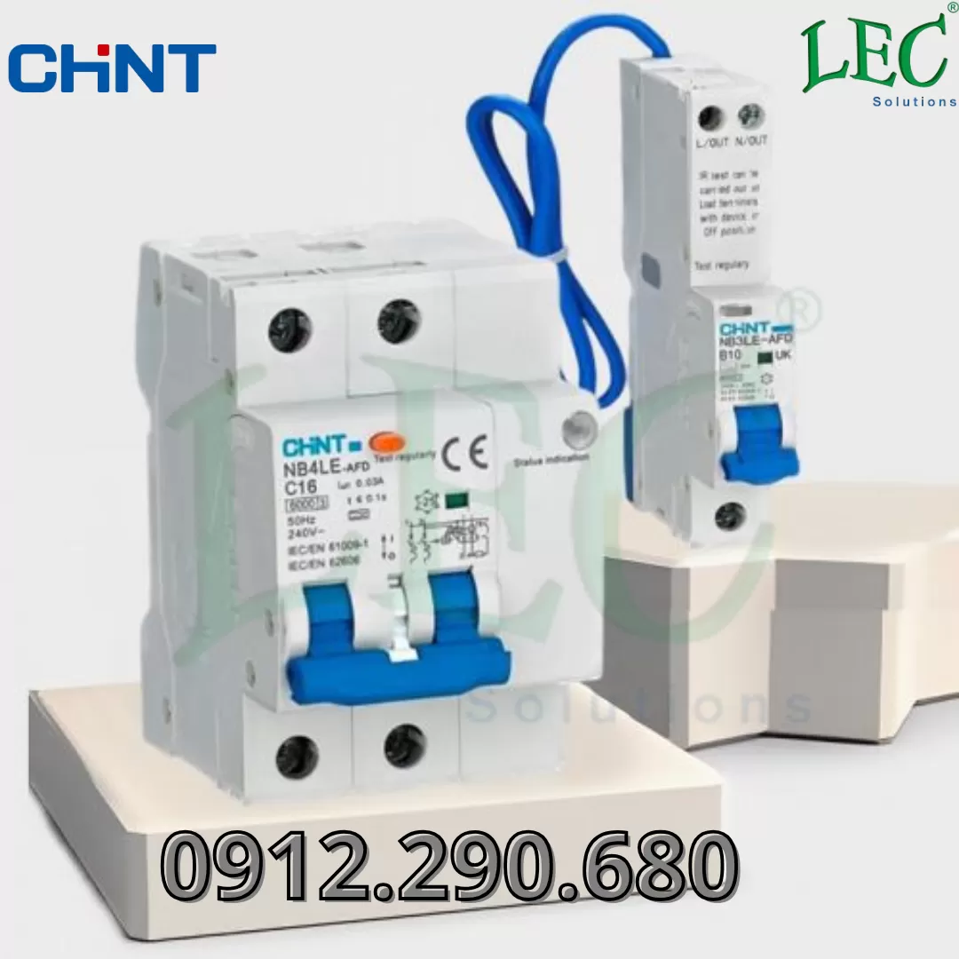 Thiết bị phát hiện hồ quang AFDD NB3LE-AFD-1P+N-C13-30mA-6kA