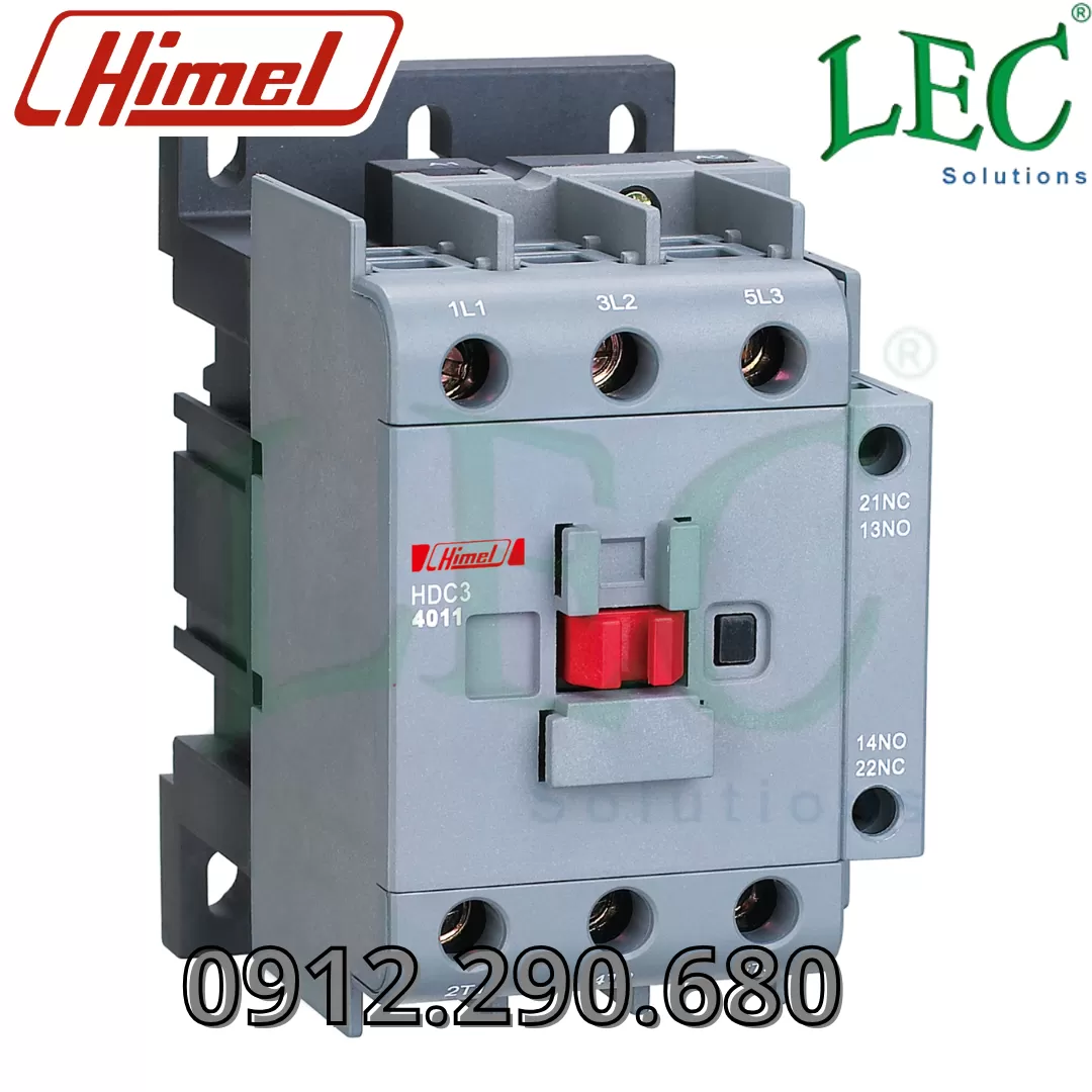 Khởi động từ Himel HDC3-80A/110V 1NO+1NC 50/60Hz