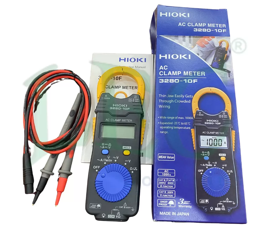 Đánh giá Ampe kìm đo dòng Hioki 3280-10F – Lựa chọn tối ưu cho kỹ thuật điện