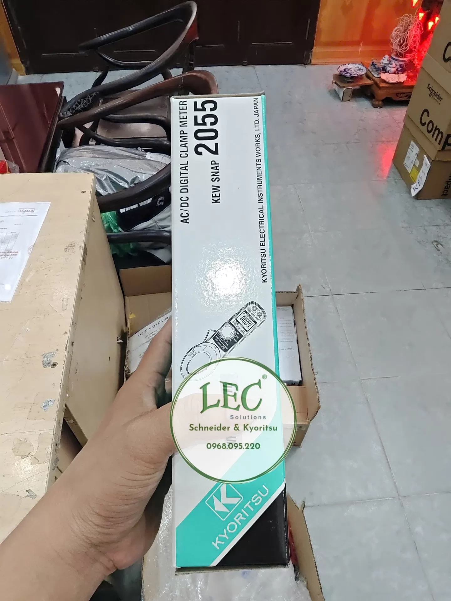 Ampe kìm đo dòng Kyoritsu Kew 2055