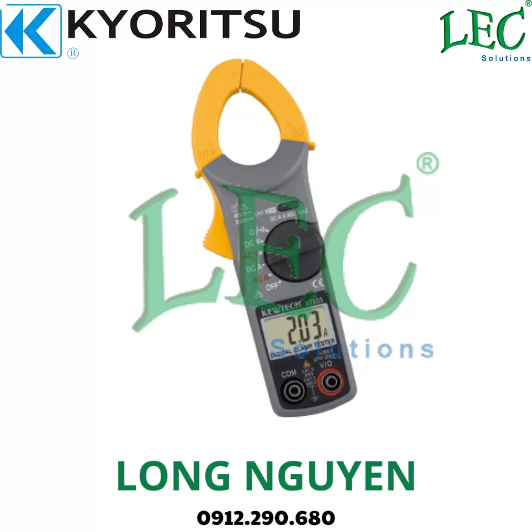 Kìm kẹp dòng Kyoritsu Kewtech 203