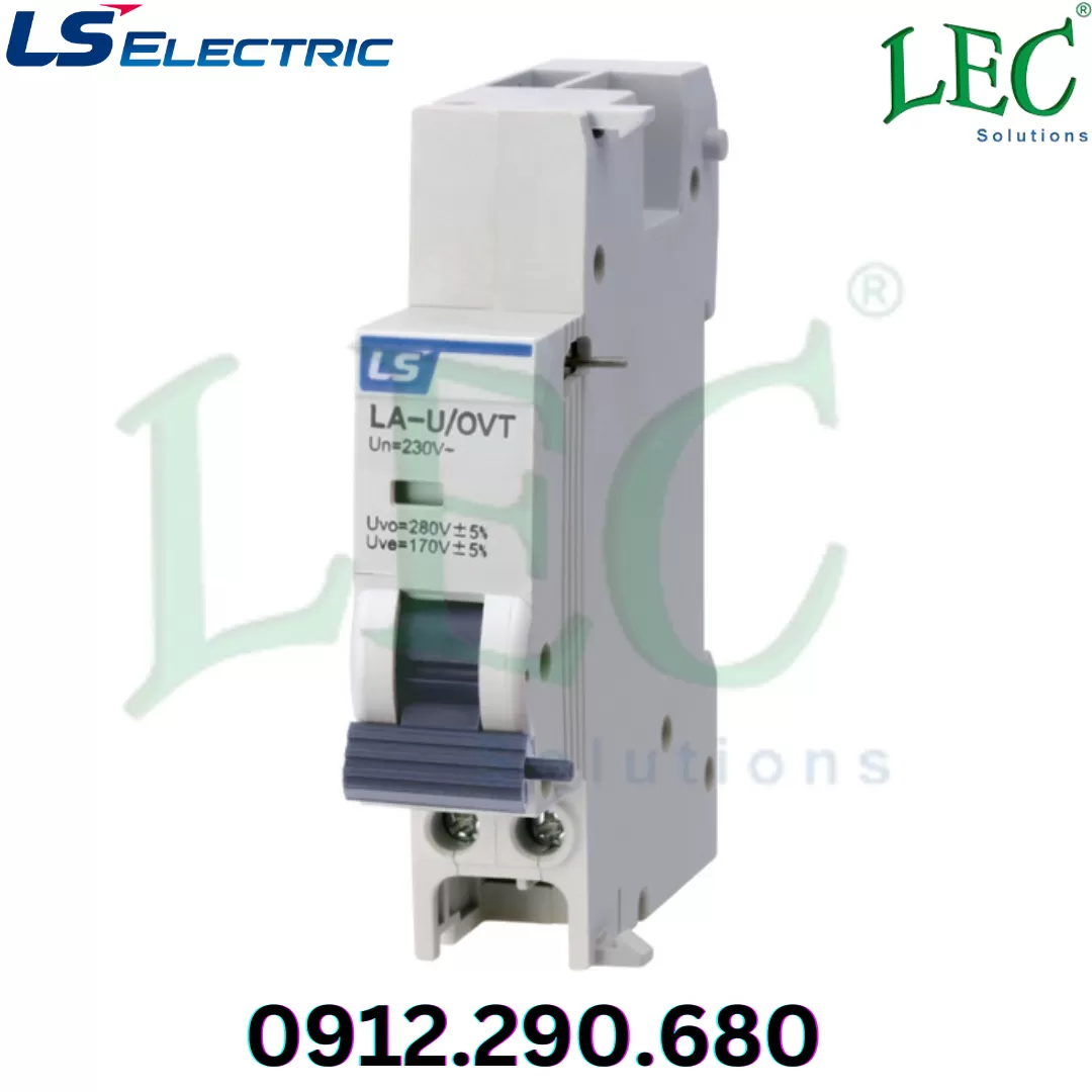 Bảo vệ quá áp thấp áp RCCB Ls LC-U/OVT Un=230VAC