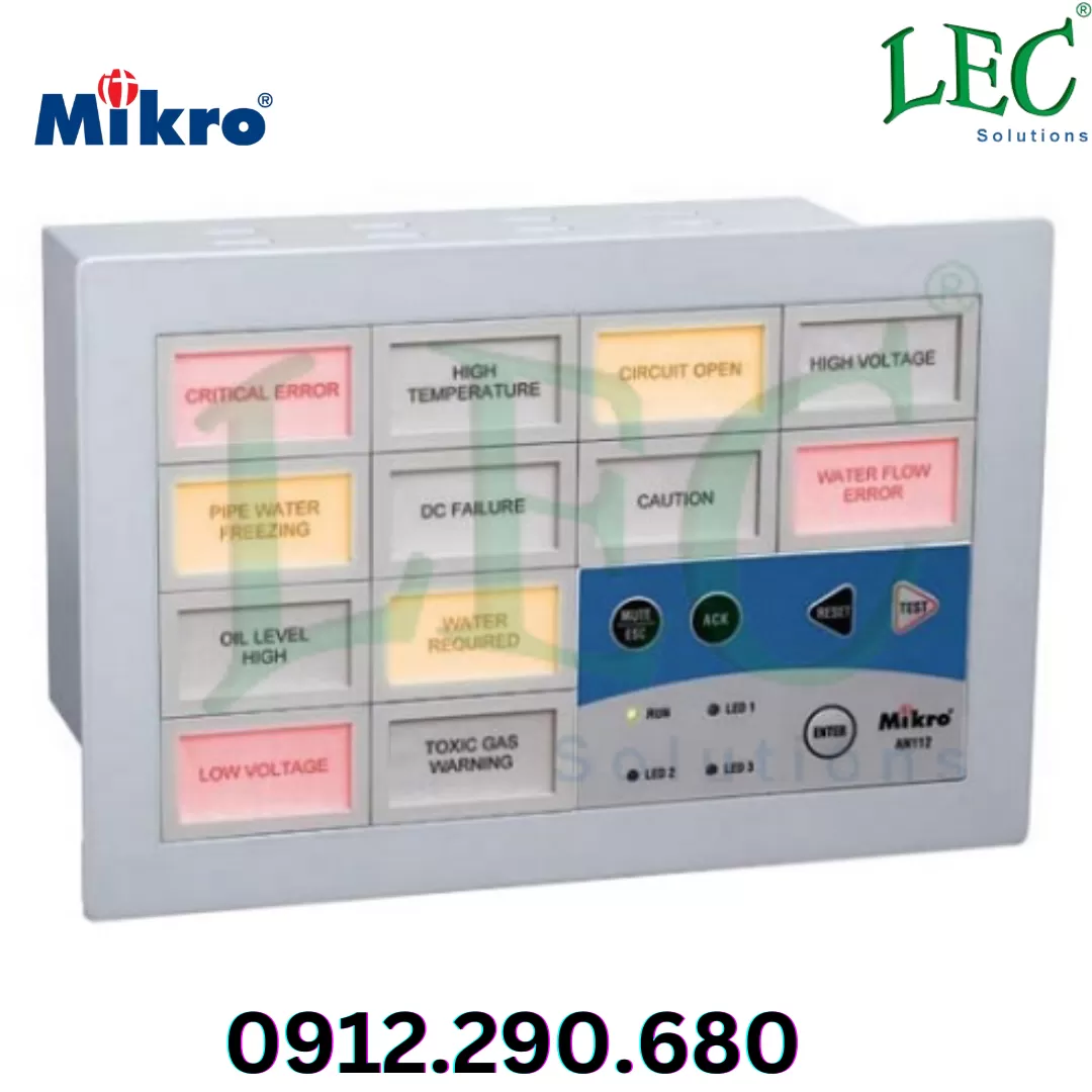 Bảng đèn báo lập trình Mikro AN136
