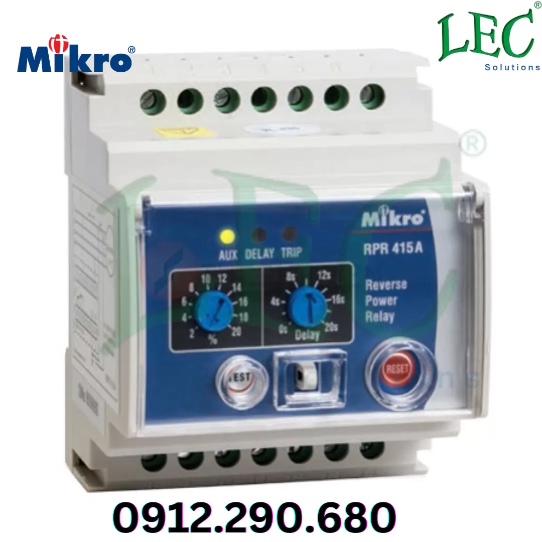 Rơ le bảo vệ công suất ngược Mikro RPR-415A