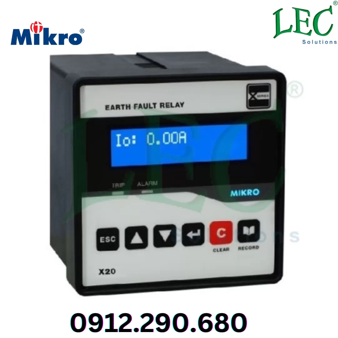 Rơ le bảo vệ đa chức năng Mikro X20-EFR-240AD