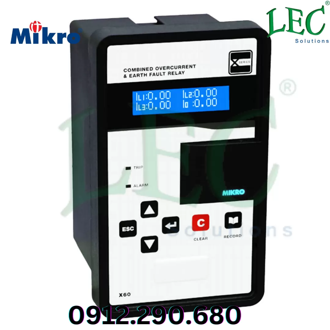 Rơ le bảo vệ đa chức năng Mikro X60-OCEF-240AD